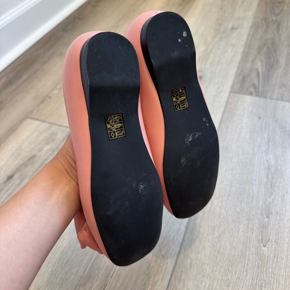 NWOB Jeffrey Campbell Bow-Out Ballet Flat in Pink, Size 8 - Picture 11 of 14